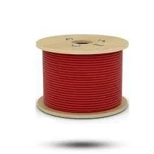 Hasçelik Kırmızı Kablo - 6 mm² - 1000 Metre