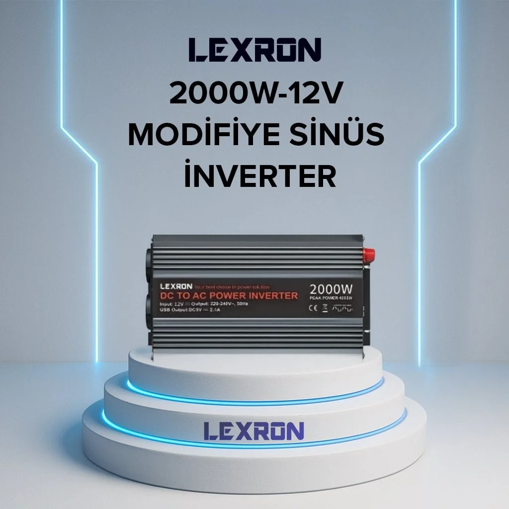 2000W-12V MODİFİYE SİNÜS İNVERTER