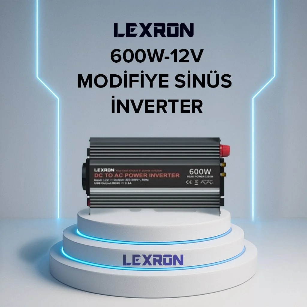 600W-12V MODİFİYE SİNÜS İNVERTER
