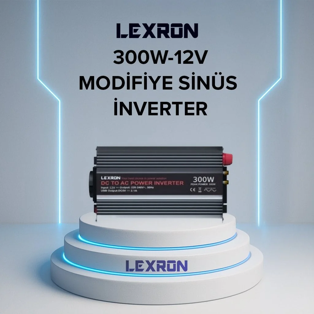 300W-12V MODİFİYE SİNÜS İNVERTER